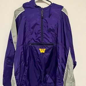 Vintage USA Sports Club University of Washington Windbreaker